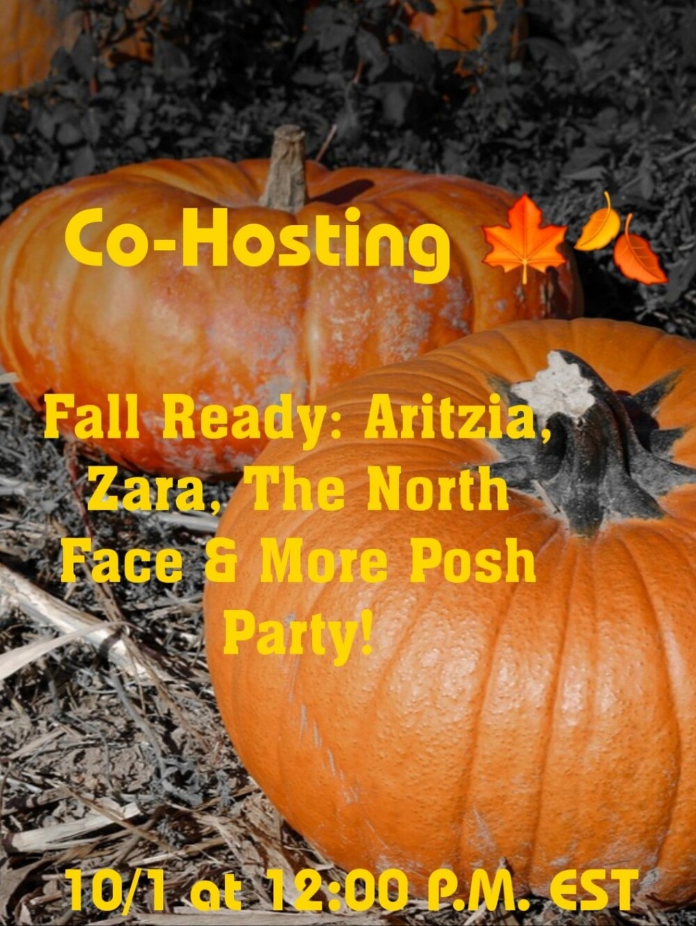 🍁🍂Fall Party‼️🍁🍂🎃🍁🍎